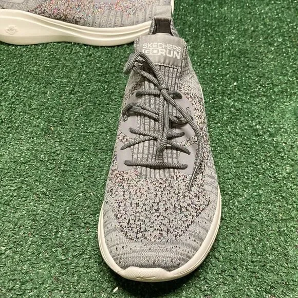 Skechers Go Run fast dazzle running shoes women’s size 7.5 (OKPM-11-084) - Picture 5 of 12